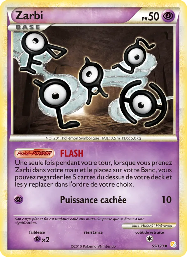 Zarbi (HeartGold SoulSilver #55/123)