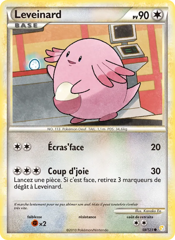 Leveinard (HeartGold SoulSilver #58/123)