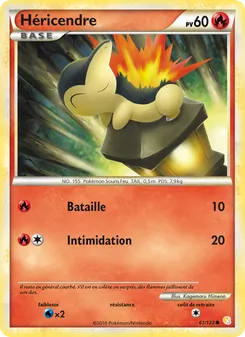Héricendre (HeartGold SoulSilver #61/123)