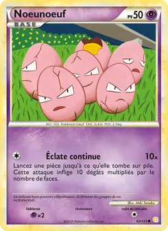 Noeunoeuf (HeartGold SoulSilver #63/123)