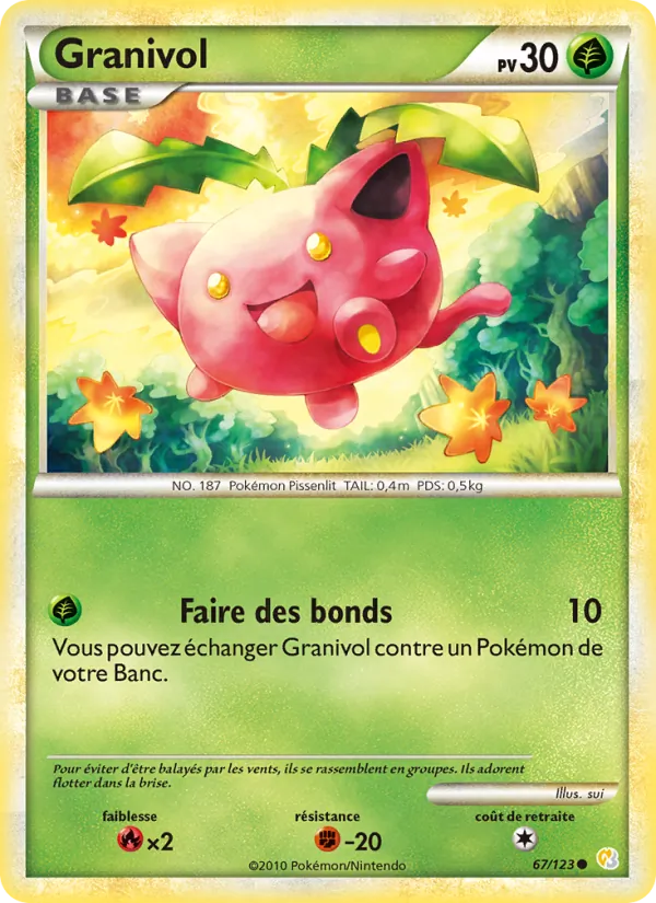 Granivol (HeartGold SoulSilver #67/123)