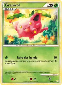 Granivol (HeartGold SoulSilver #67/123)