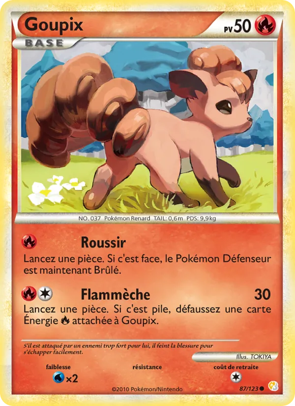Goupix (HeartGold SoulSilver #87/123)