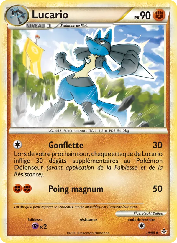 Lucario (Unleashed #19/95)