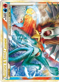 Suicune & Entei LÉGENDE (haut) (Déchaînement #94/95)