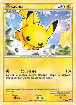 Pikachu (Indomptable #61/90)