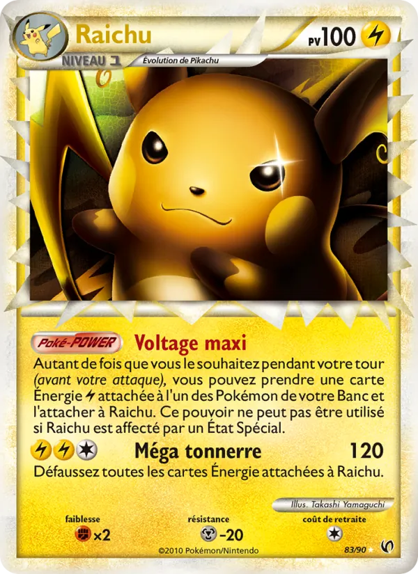 Raichu (Indomptable #83/90)