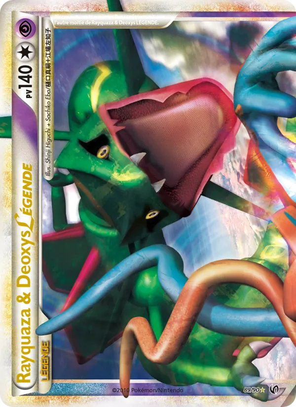 Rayquaza & Deoxys LÉGENDE (Indomptable #89/90)