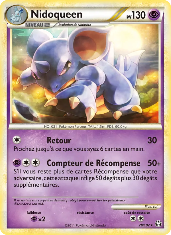 Nidoqueen (Triumphant #28/102)