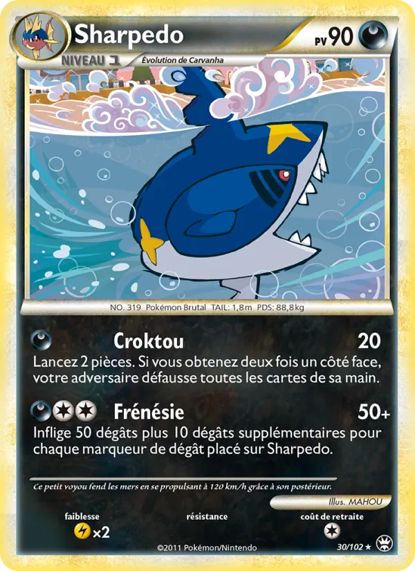 Sharpedo (Triumphant #30/102)