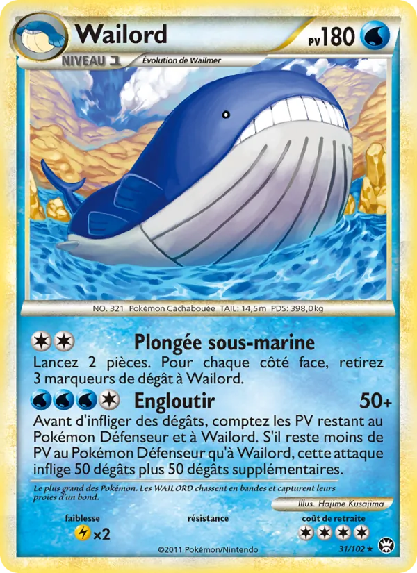 Wailord (Triomphant #31/102)