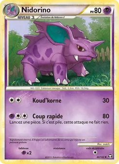 Nidorino (Triomphant #46/102)
