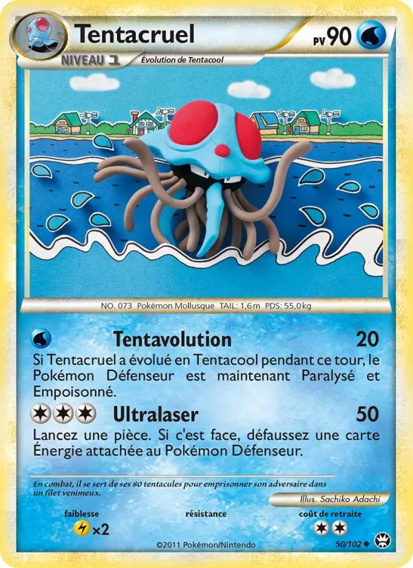 Tentacruel (Triumphant #50/102)
