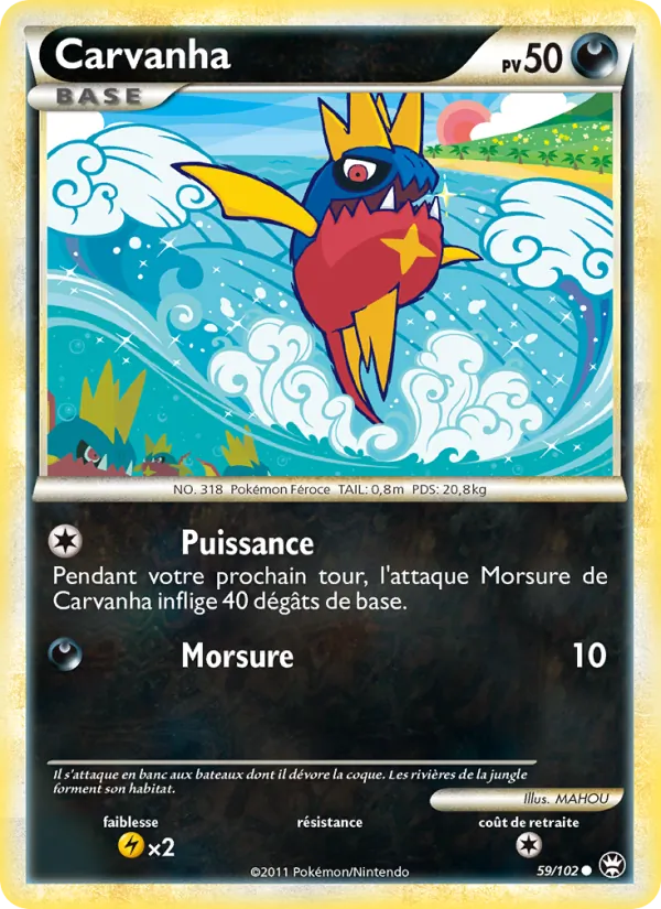 Carvanha (Triumphant #59/102)