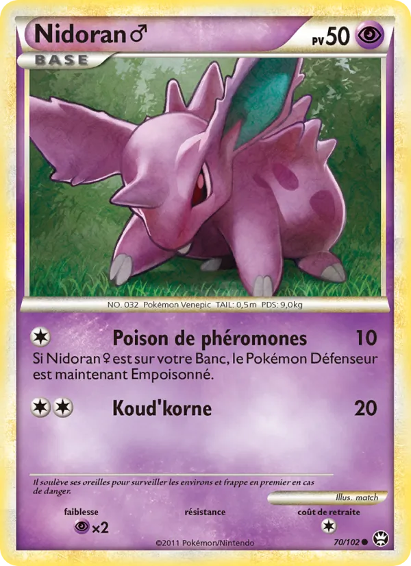 Nidoran♂ (Triumphant #70/102)