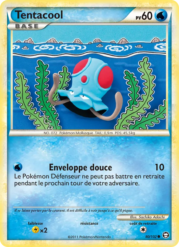 Tentacool (Triumphant #80/102)