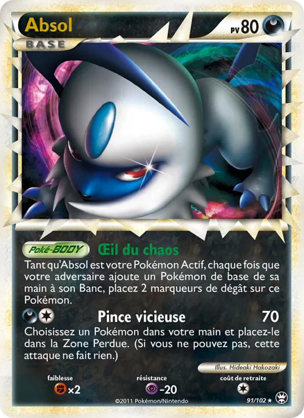 Absol (Triomphant #91/102)