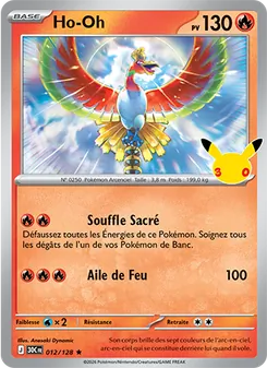Ho-Oh (30ᵉ Anniversaire #012/128)