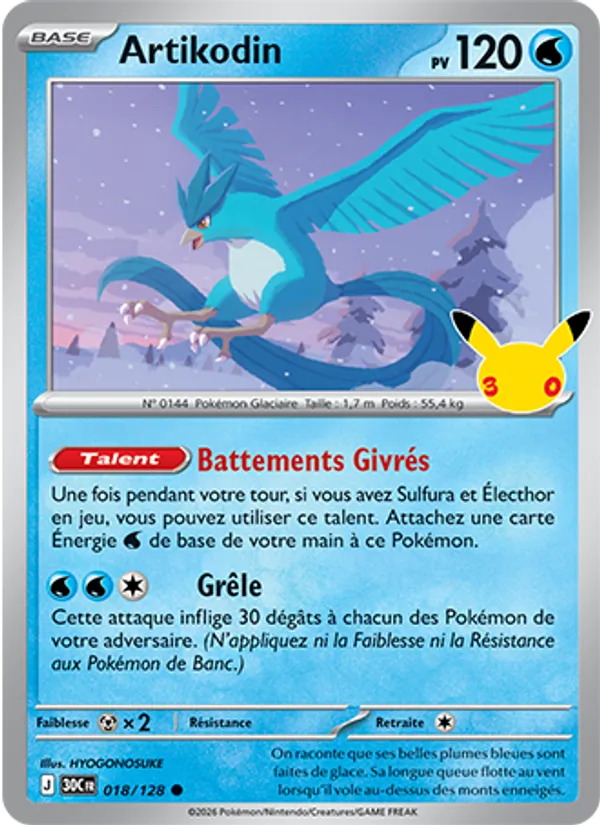 Artikodin (30ᵉ Anniversaire #018/128)
