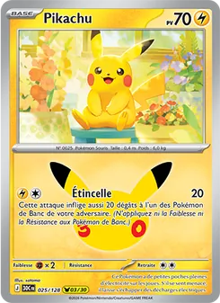 Pikachu (30ᵉ Anniversaire #025/128)
