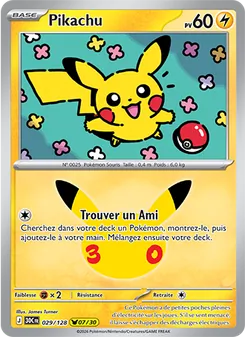 Pikachu (30ᵉ Anniversaire #029/128)