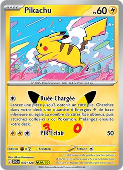 Pikachu (30ᵉ Anniversaire #042/128)