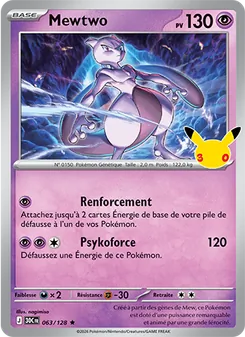 Mewtwo (30ᵉ Anniversaire #063/128)