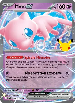 Mew-ex (30ᵉ Anniversaire #066/128)
