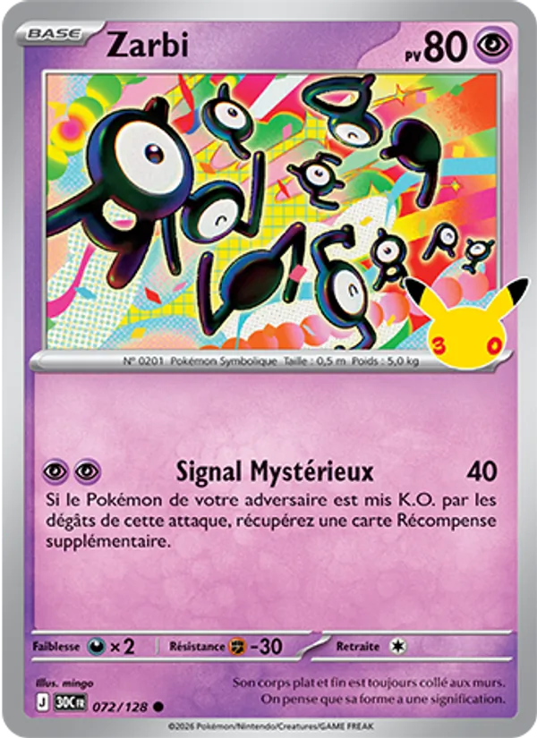 Zarbi (30ᵉ Anniversaire #072/128)