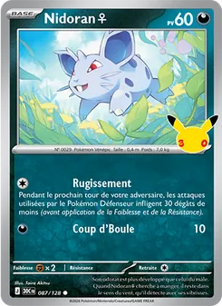 Nidoran♀ (30ᵉ Anniversaire #087/128)