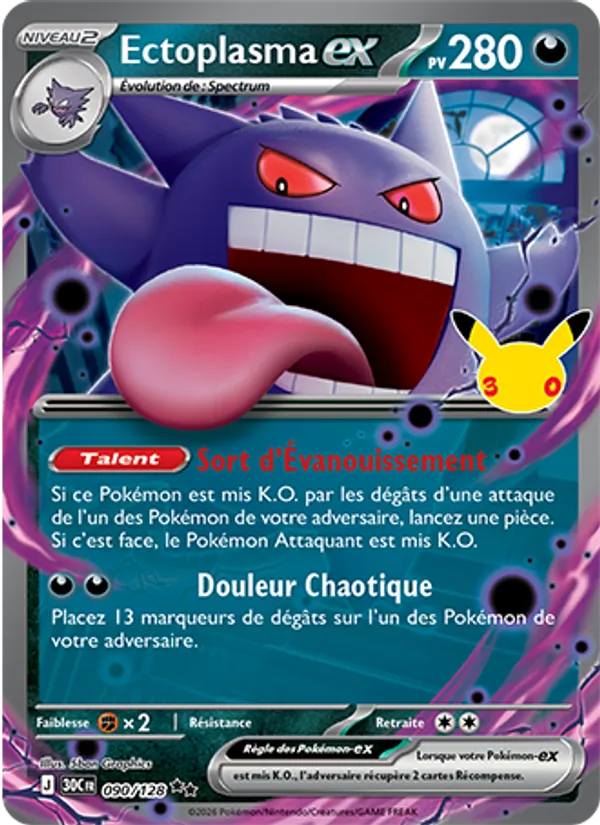 Ectoplasma-ex (30ᵉ Anniversaire #090/128)