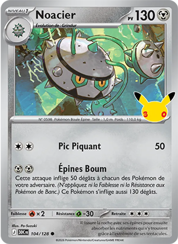 Noacier (30ᵉ Anniversaire #104/128)