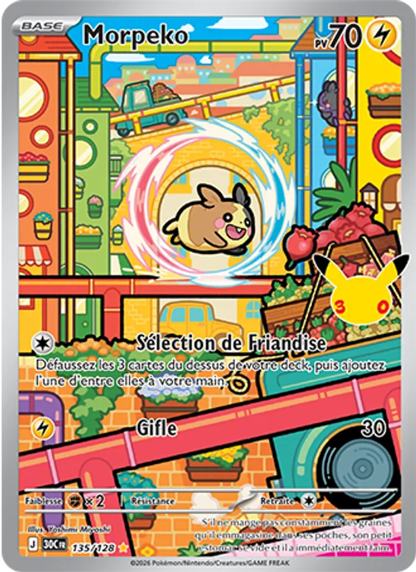 Morpeko (30th Celebration #135/128)