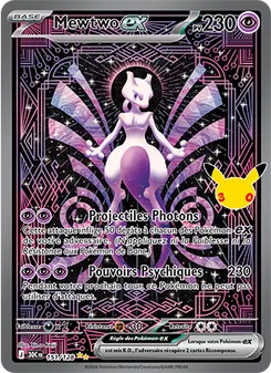 Mewtwo-ex (30ᵉ Anniversaire #151/128)
