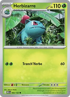Herbizarre (Méga-Évolution #002/132)
