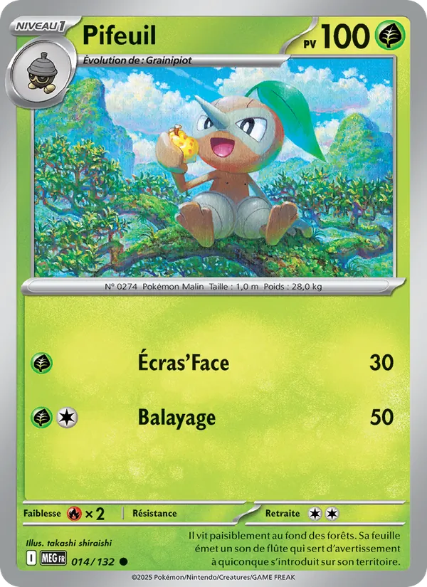 Pifeuil (Mega Evolution #014/132)