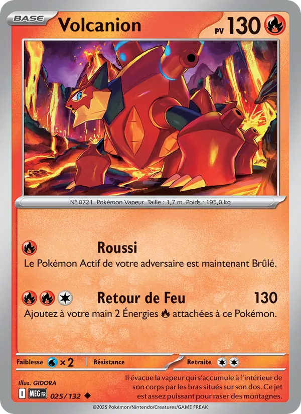 Volcanion (Méga-Évolution #025/132)