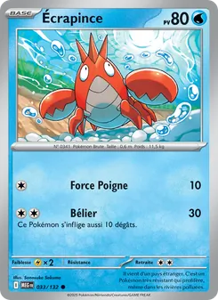 Écrapince (Méga-Évolution #033/132)
