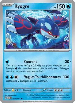 Kyogre (Méga-Évolution #034/132)