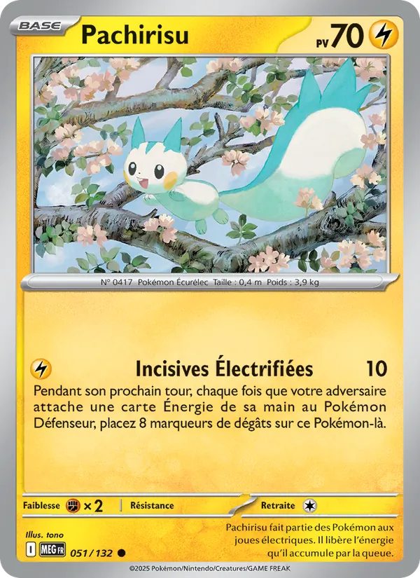 Pachirisu (Méga-Évolution #051/132)