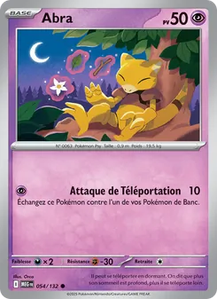 Abra (Méga-Évolution #054/132)