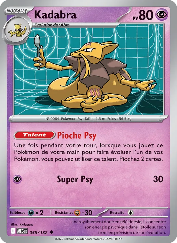 Kadabra (Méga-Évolution #055/132)