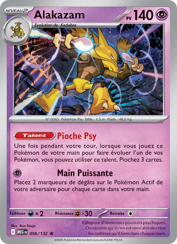 Alakazam (Méga-Évolution #056/132)