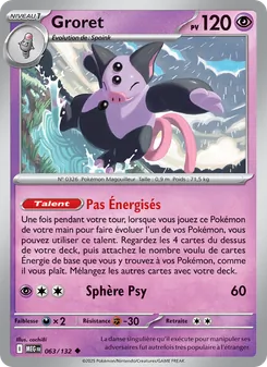 Groret (Méga-Évolution #063/132)