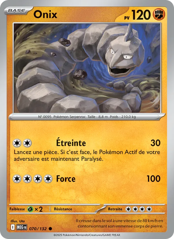 Onix (Méga-Évolution #070/132)