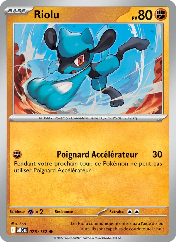 Riolu (Méga-Évolution #076/132)