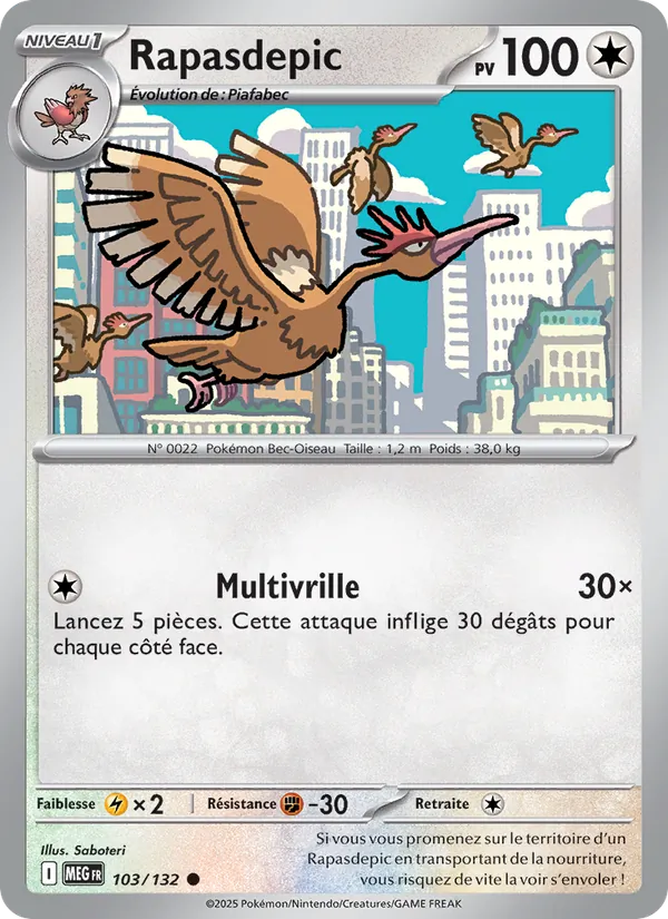 Rapasdepic (Méga-Évolution #103/132)