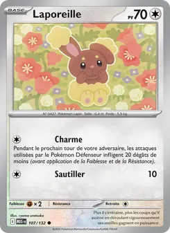 Laporeille (Méga-Évolution #107/132)