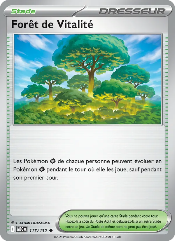 Forêt de Vitalité (Mega Evolution #117/132)