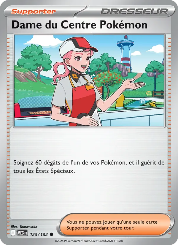 Dame du Centre Pokémon (Méga-Évolution #123/132)